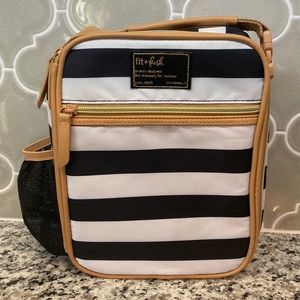 Fit + Fresh Striped Lunch Bag